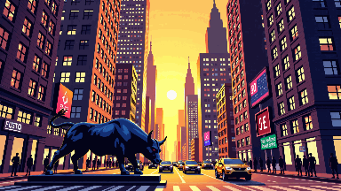 Finance Bro Simulator — Wall Street career sim cover art